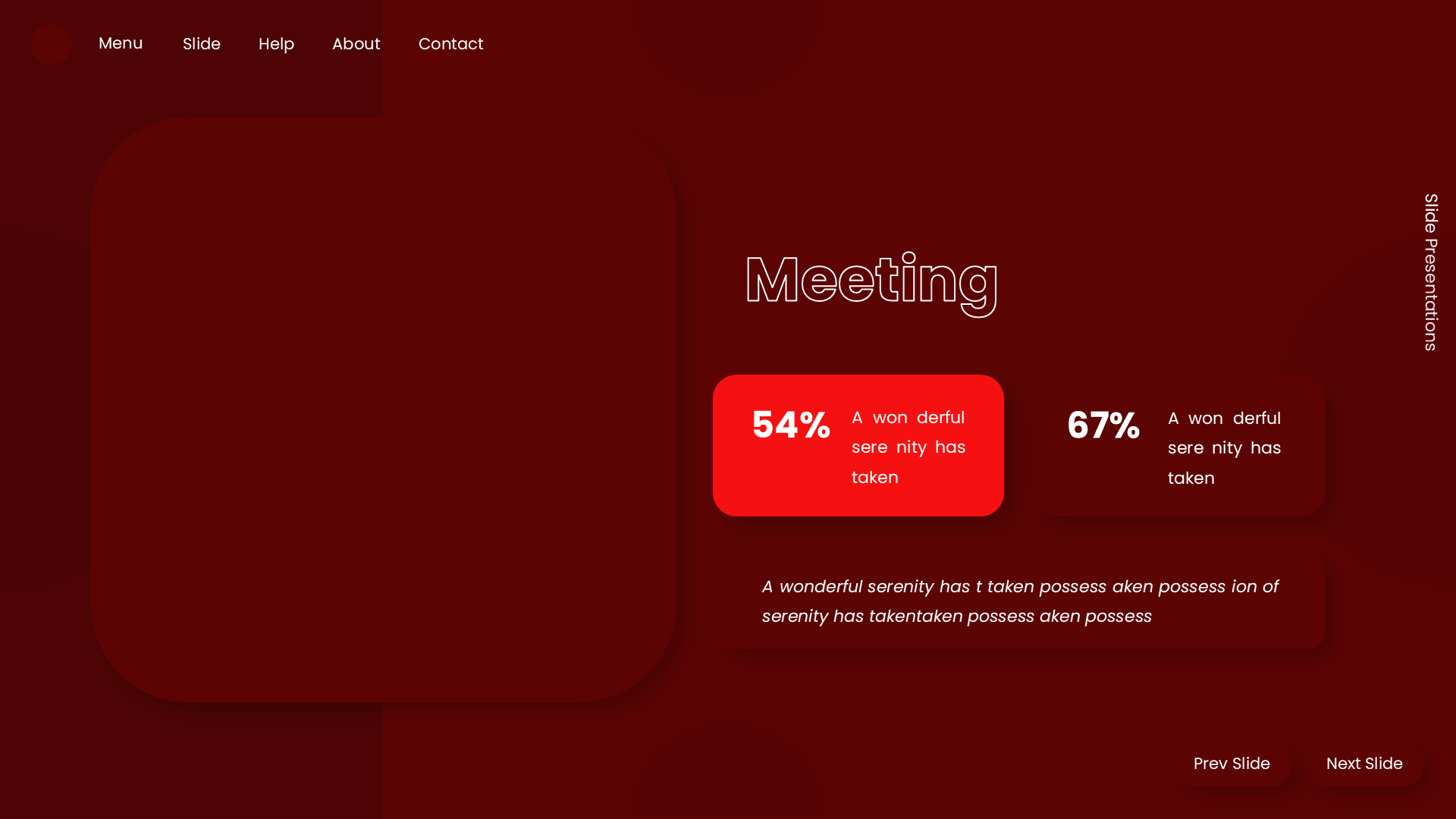 Startup V6 Maroon slide 2